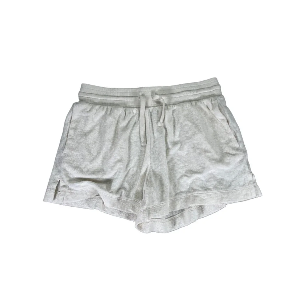 Old Navy Women's White Terrycloth Lounge Shorts - M